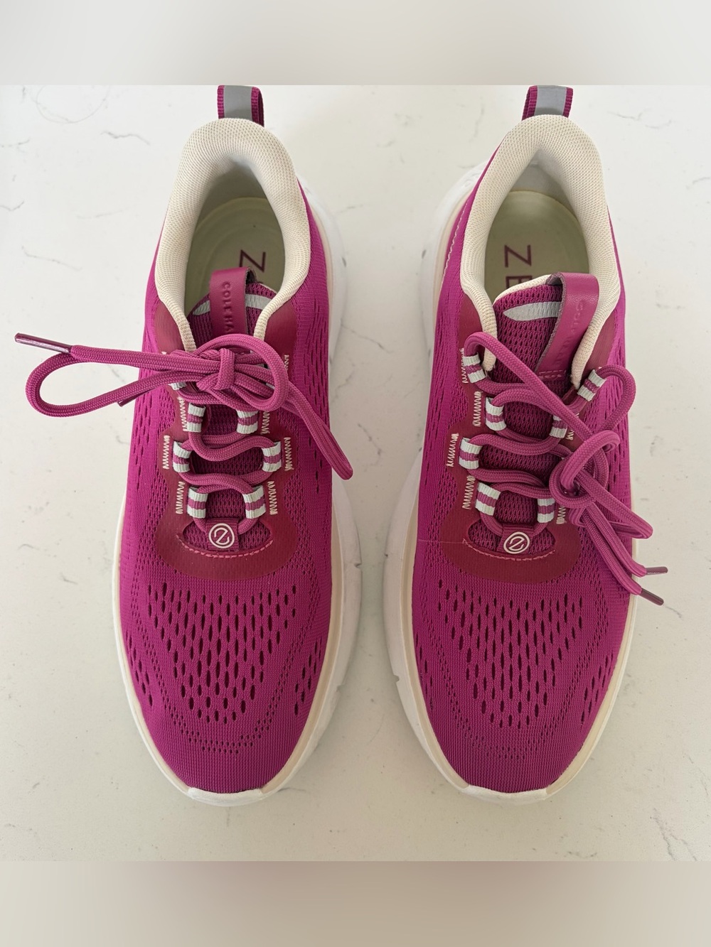 $130 Cole Haan Women's Size 8 Zerogrand Journey Runner Sneaker FUSCHIA Pink - Picture 2 of 7